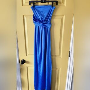 NWT Elegant BaoBab Blue Strapless Mid Dress ♡Size XS♡